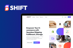 Shift - Website for E-Commerce SaaS & Logistic company